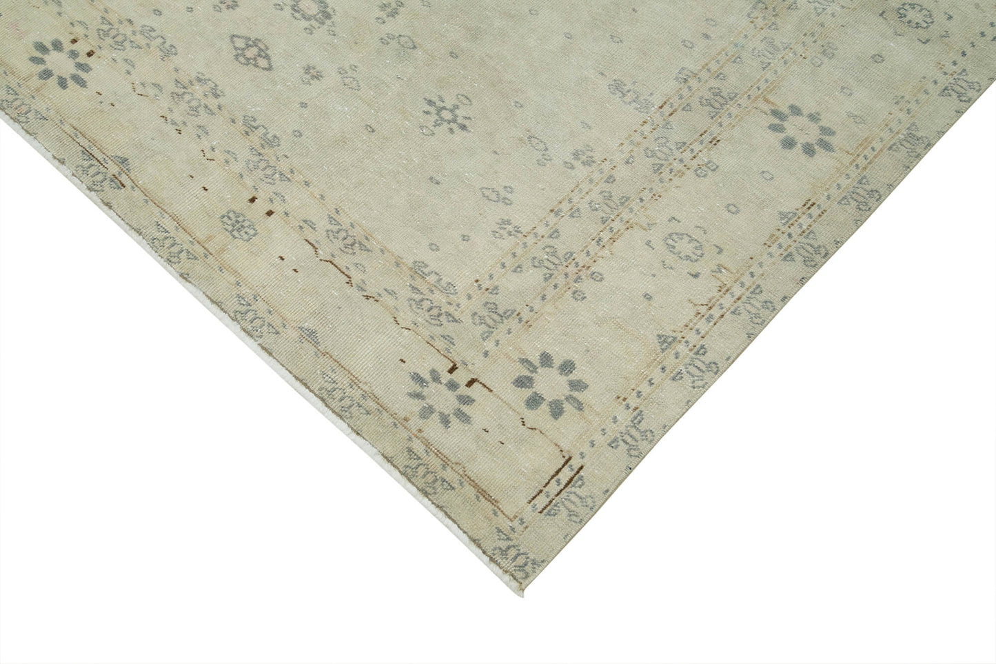 8x11 Beige Vintage Rug - 38034