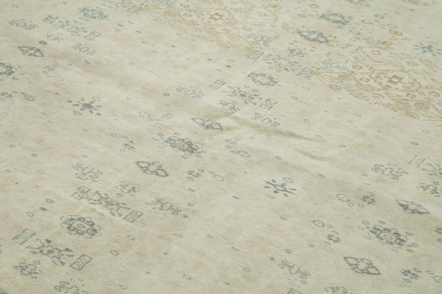 8x11 Beige Vintage Rug - 38034