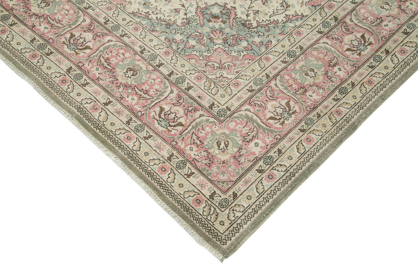 8x11 Beige Vintage Rug - 38036