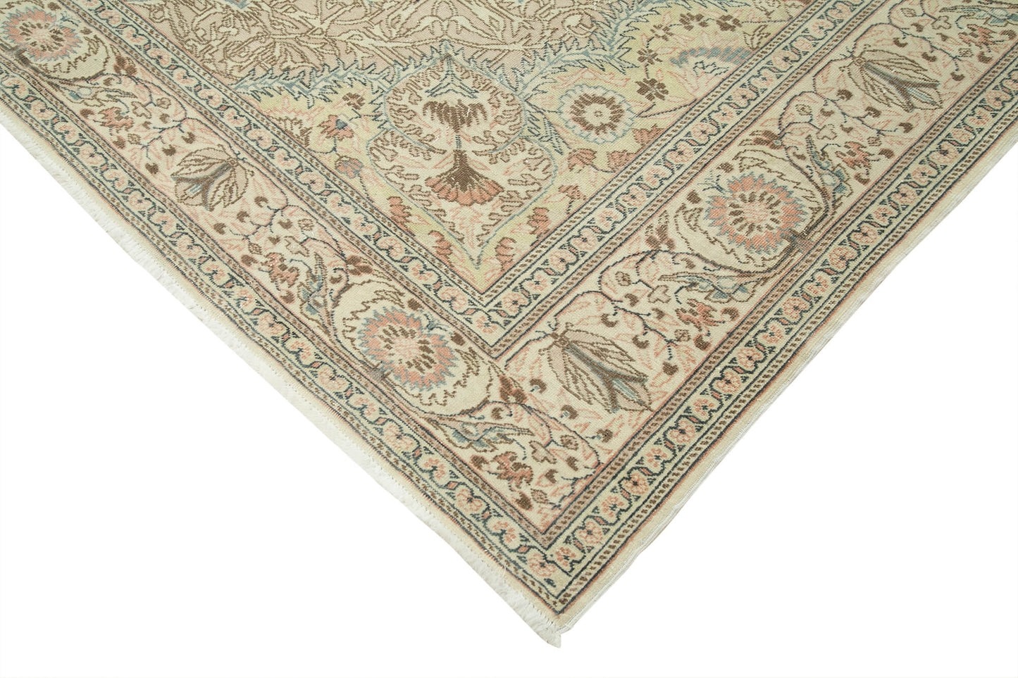 7x11 Beige Vintage Rug - 38043