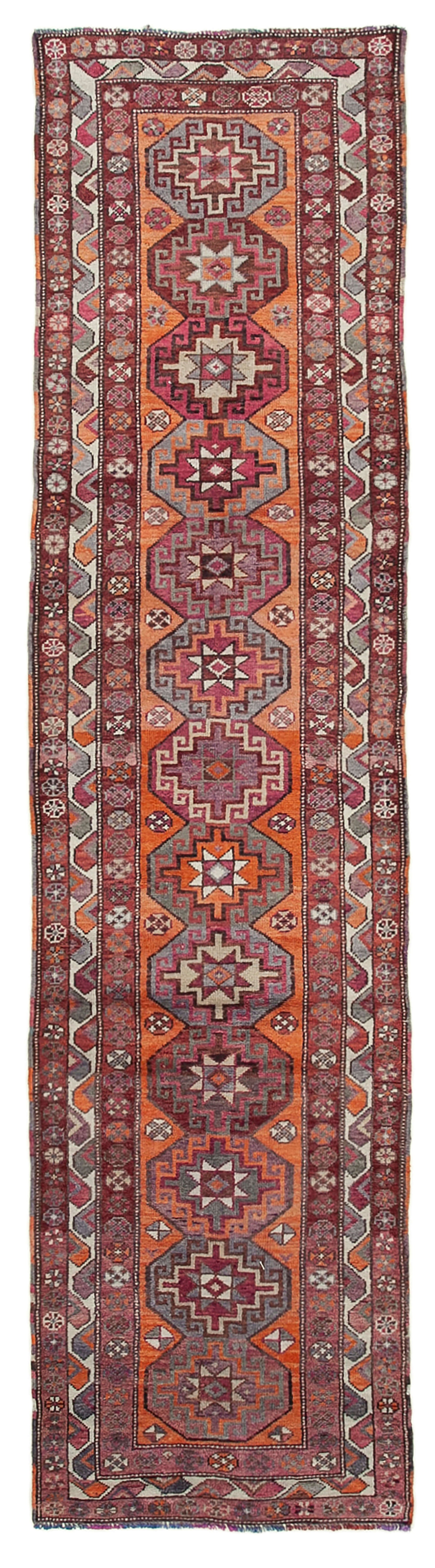 3x12 Purple Boho Runner Rugs - 38056