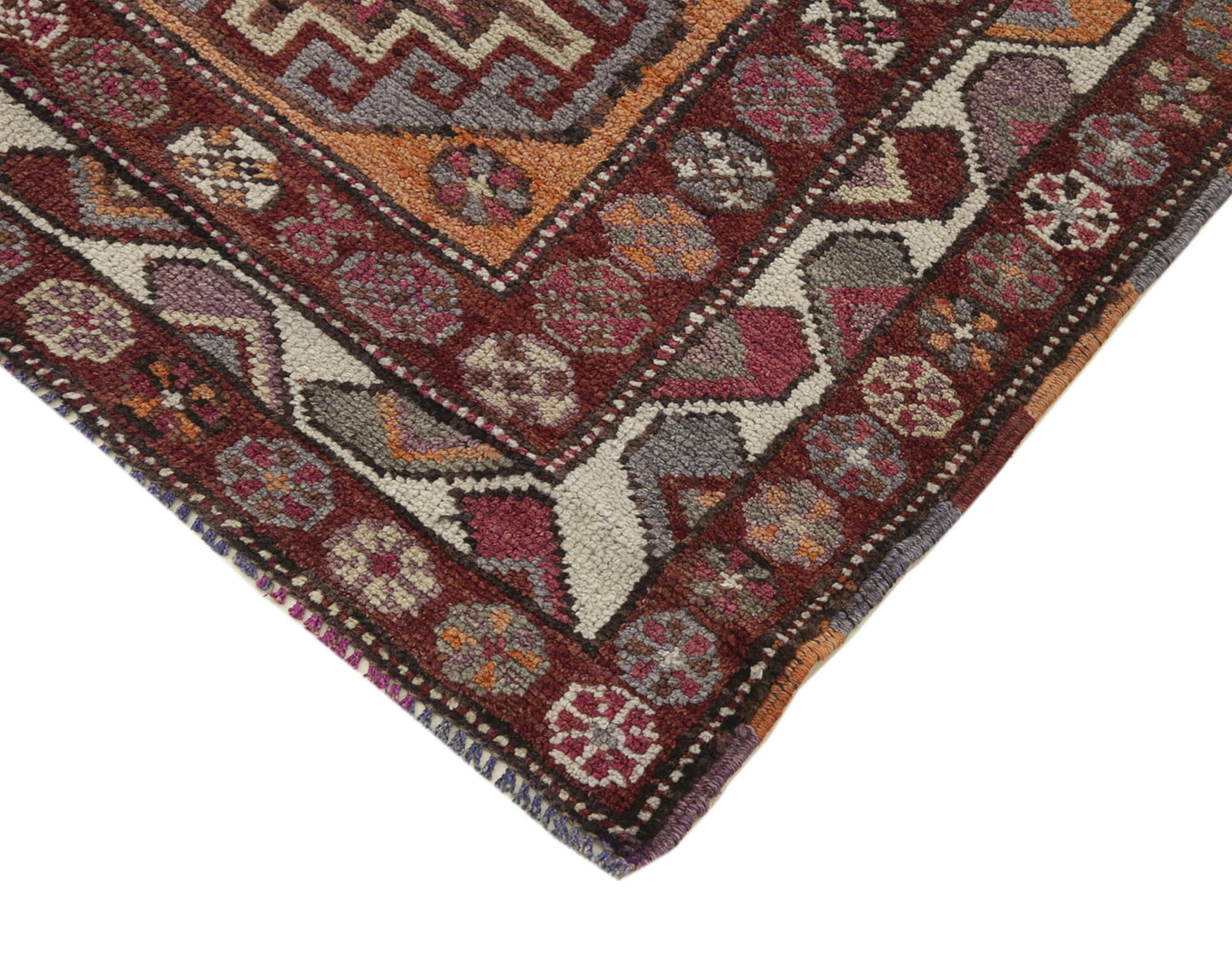 3x12 Purple Boho Runner Rugs - 38056