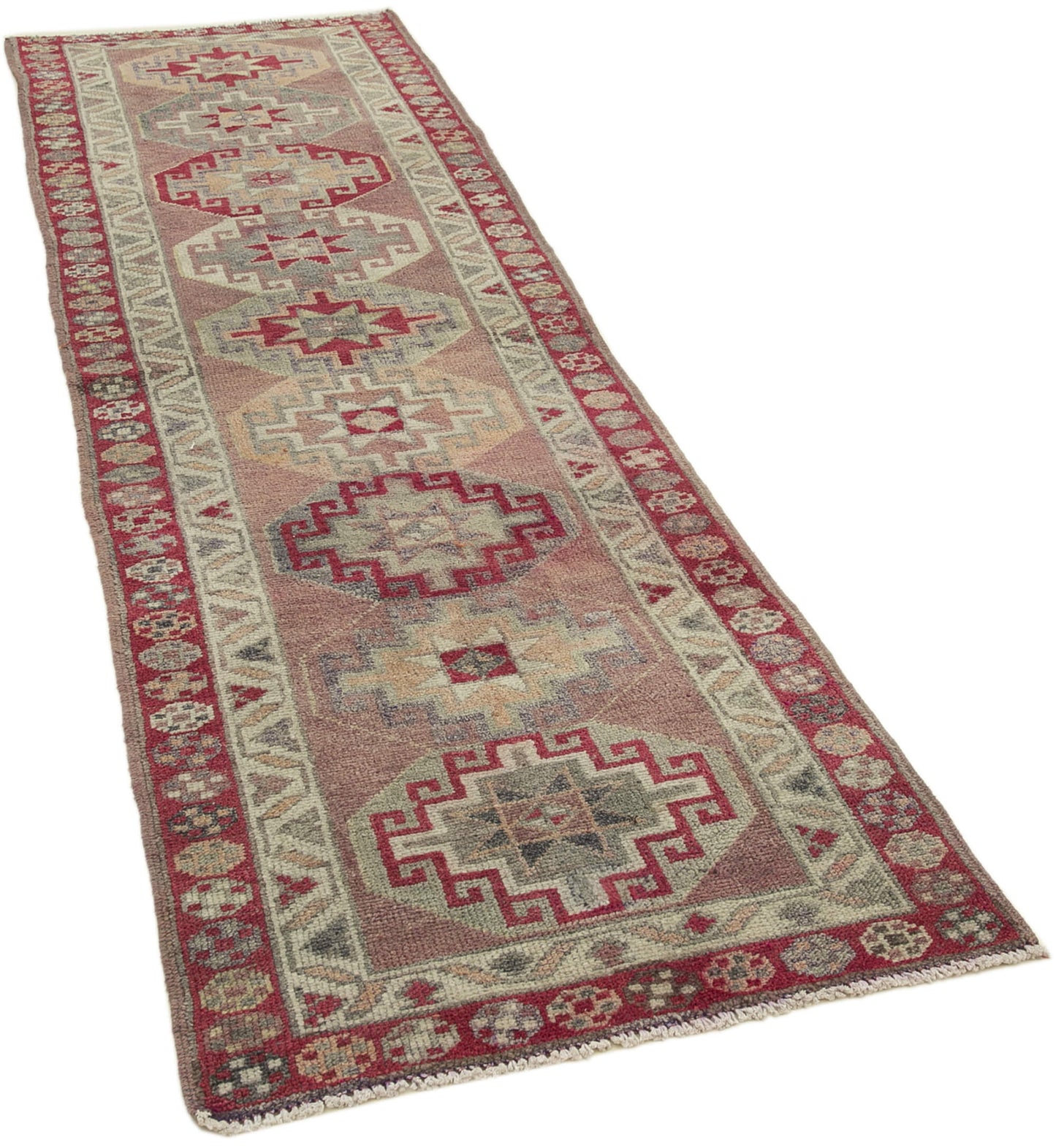 3x9 Brown Boho Runner Rugs - 38059