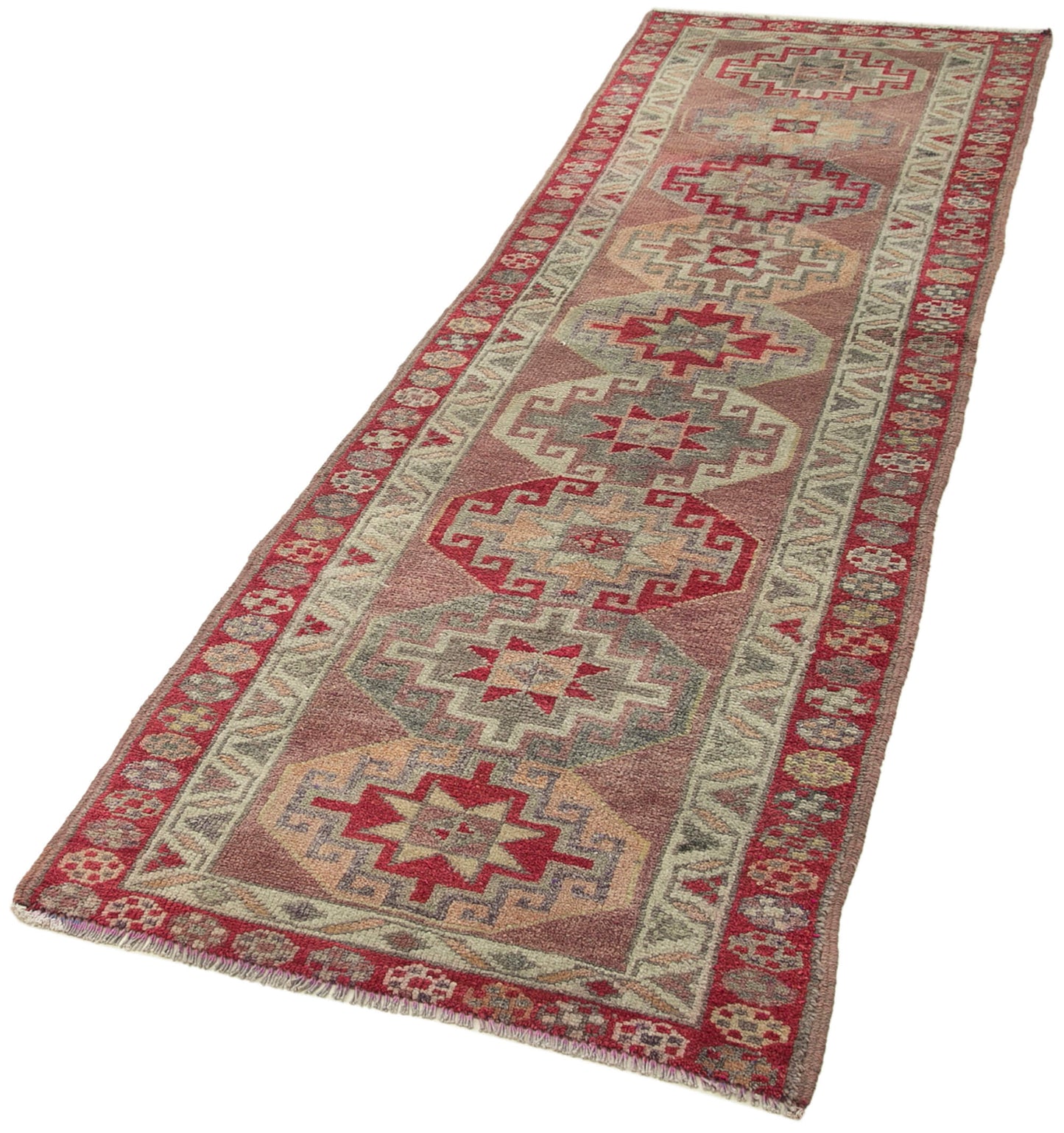 3x9 Brown Boho Runner Rugs - 38059