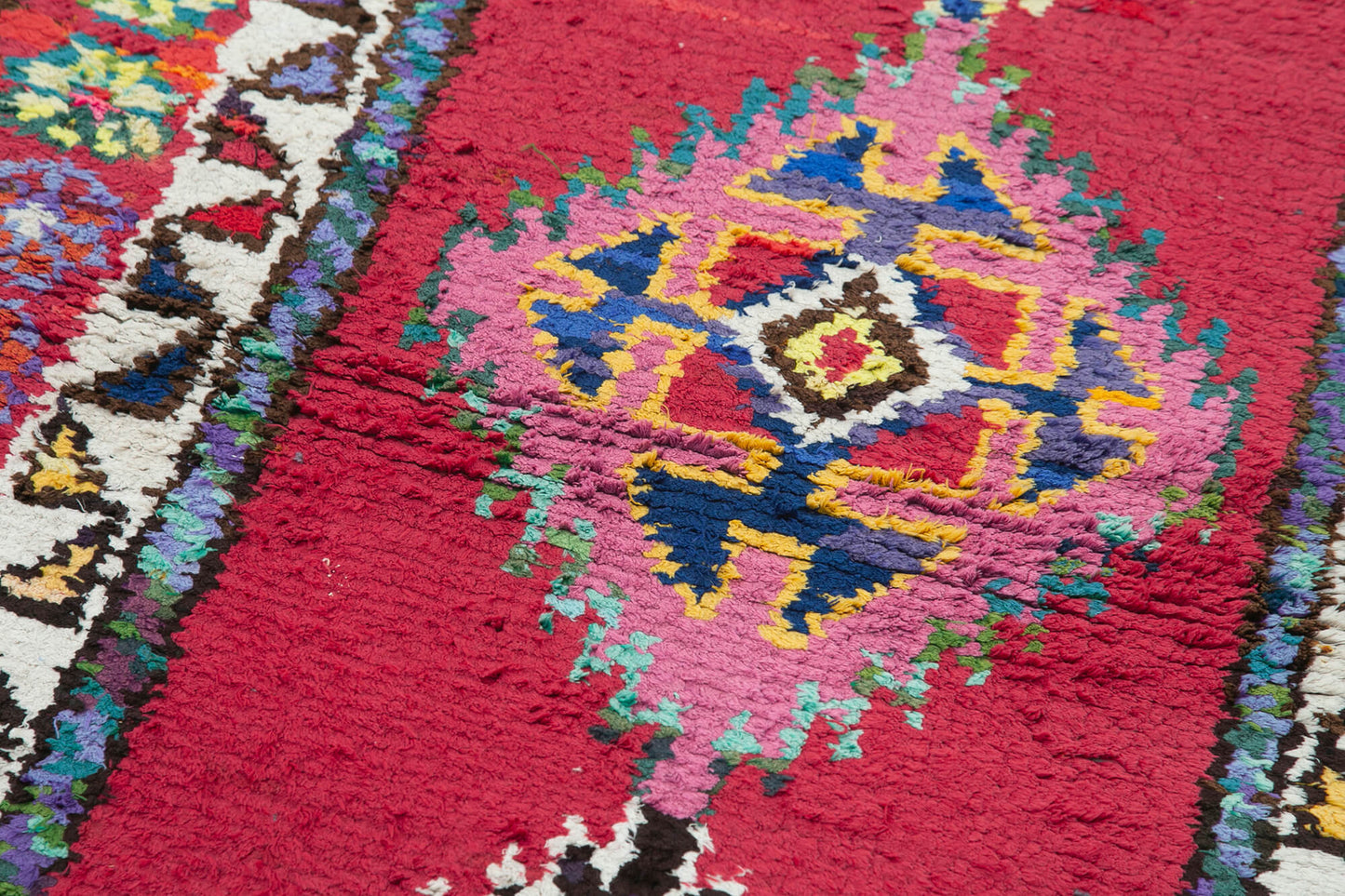 3x13 Red Boho Runner Rugs - 38068