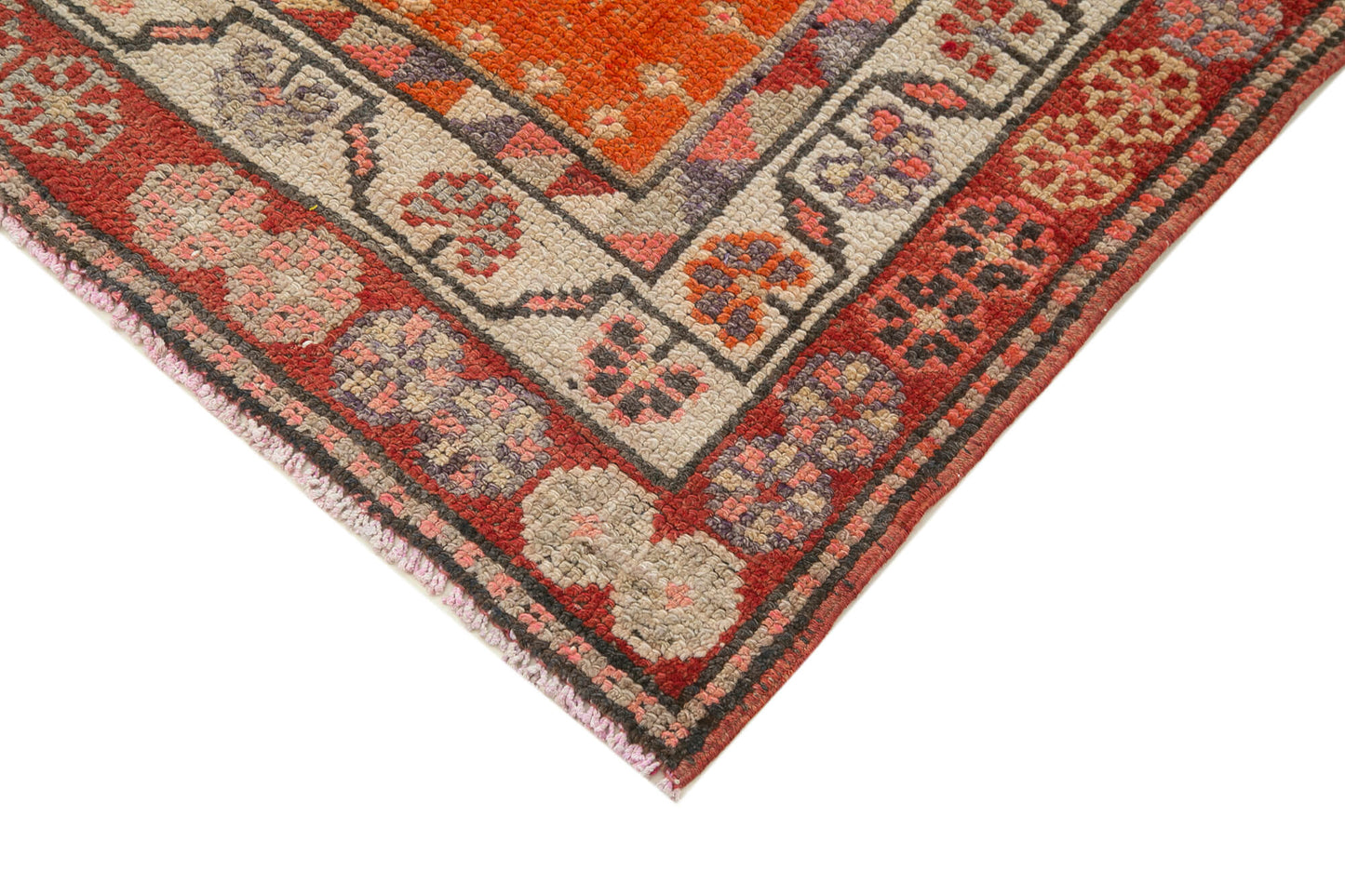 3x12 Red Boho Runner Rugs - 38070