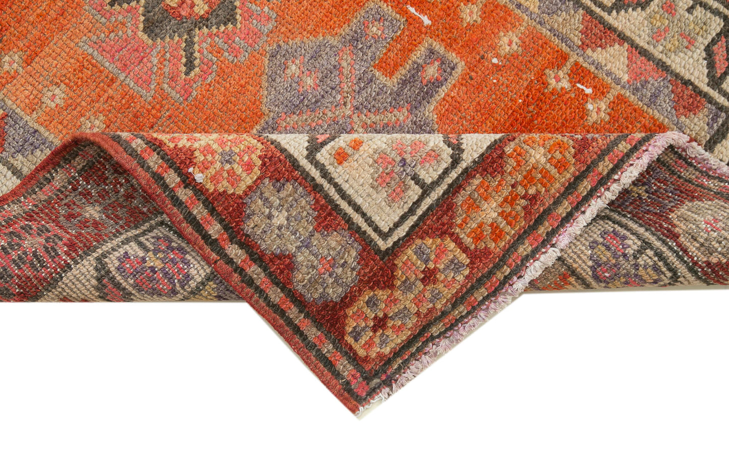 3x12 Red Boho Runner Rugs - 38070