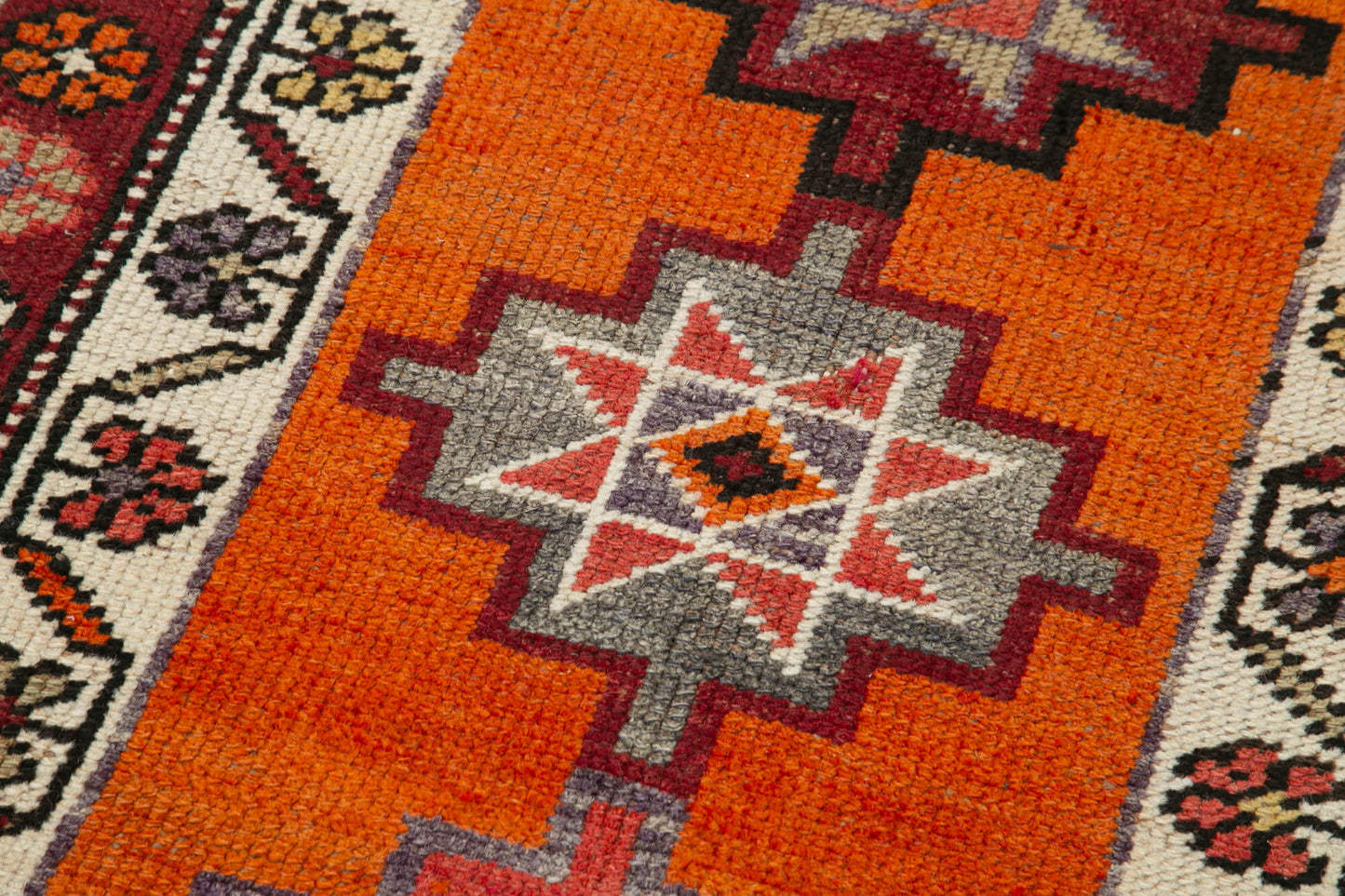 3x12 Orange Boho Runner Rugs - 38080