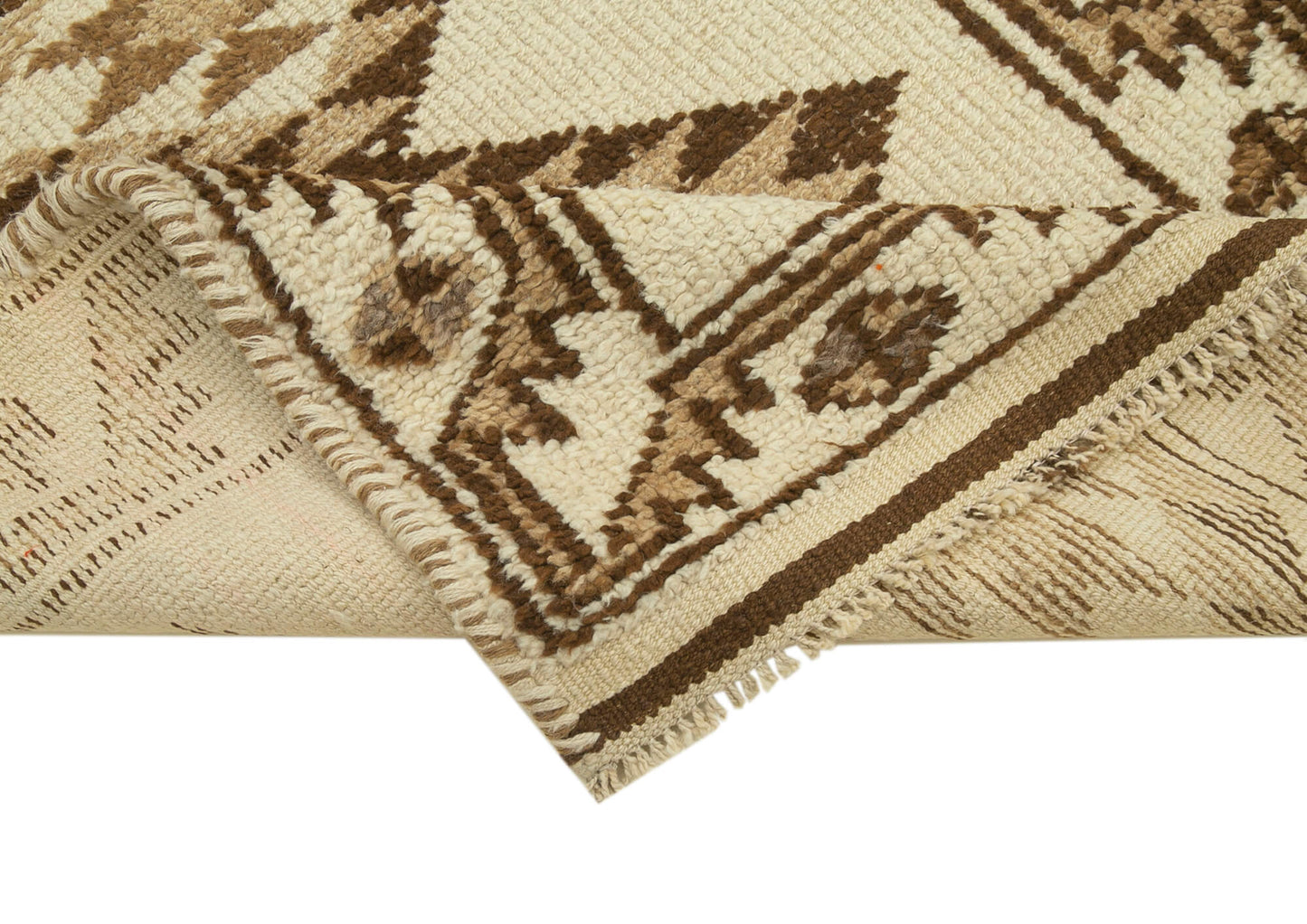 4x12 Beige Boho Runner Rugs - 38091