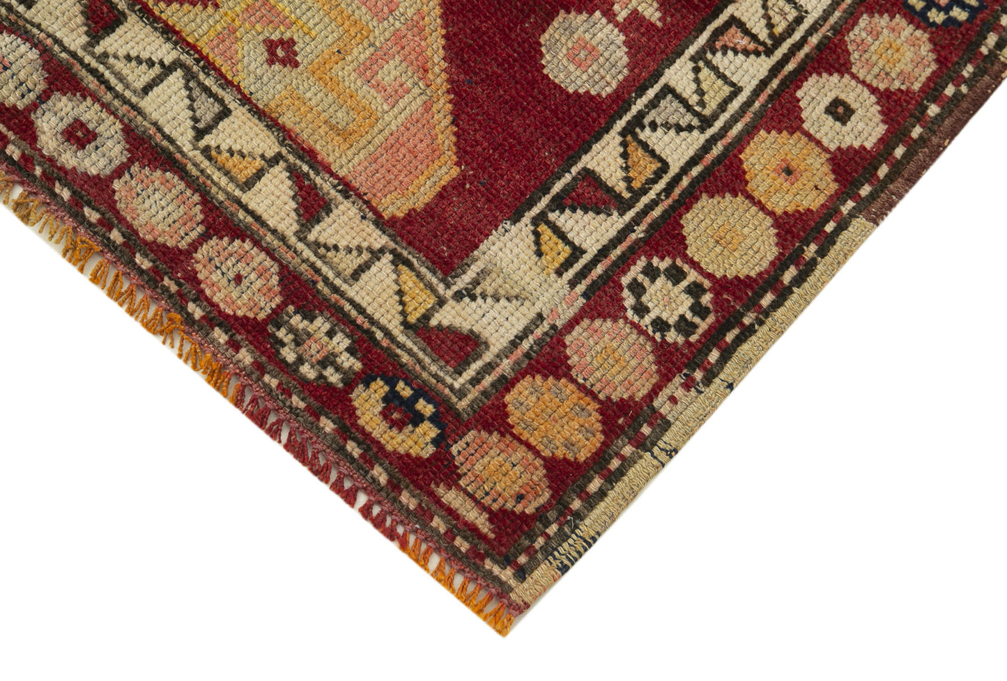 3x13 Red Boho Runner Rugs - 38102