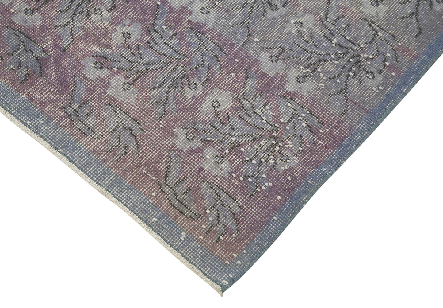 3x11 Blue Overdyed Runner Rug - 38119