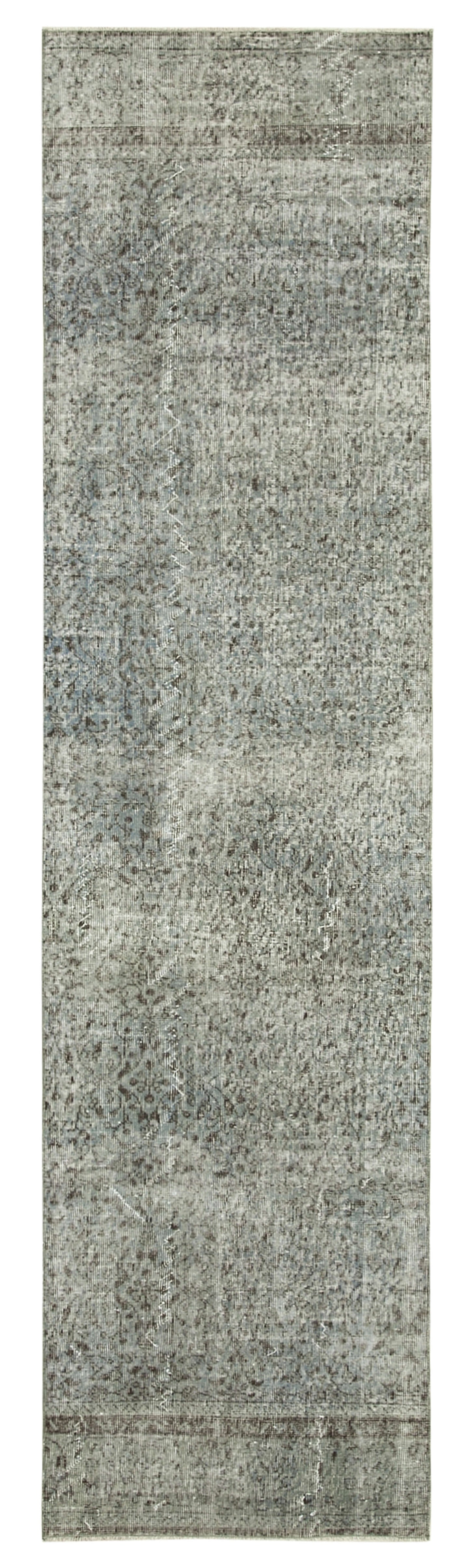 3x10 Blue Overdyed Runner Rug - 38127