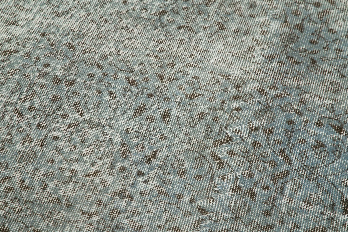 3x10 Blue Overdyed Runner Rug - 38127