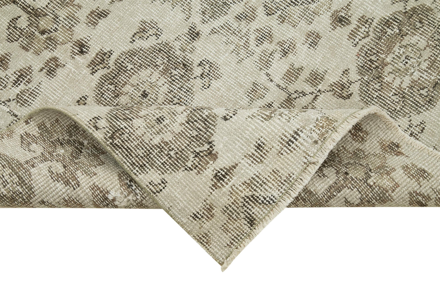 3x9 Beige Overdyed Runner Rug - 38129