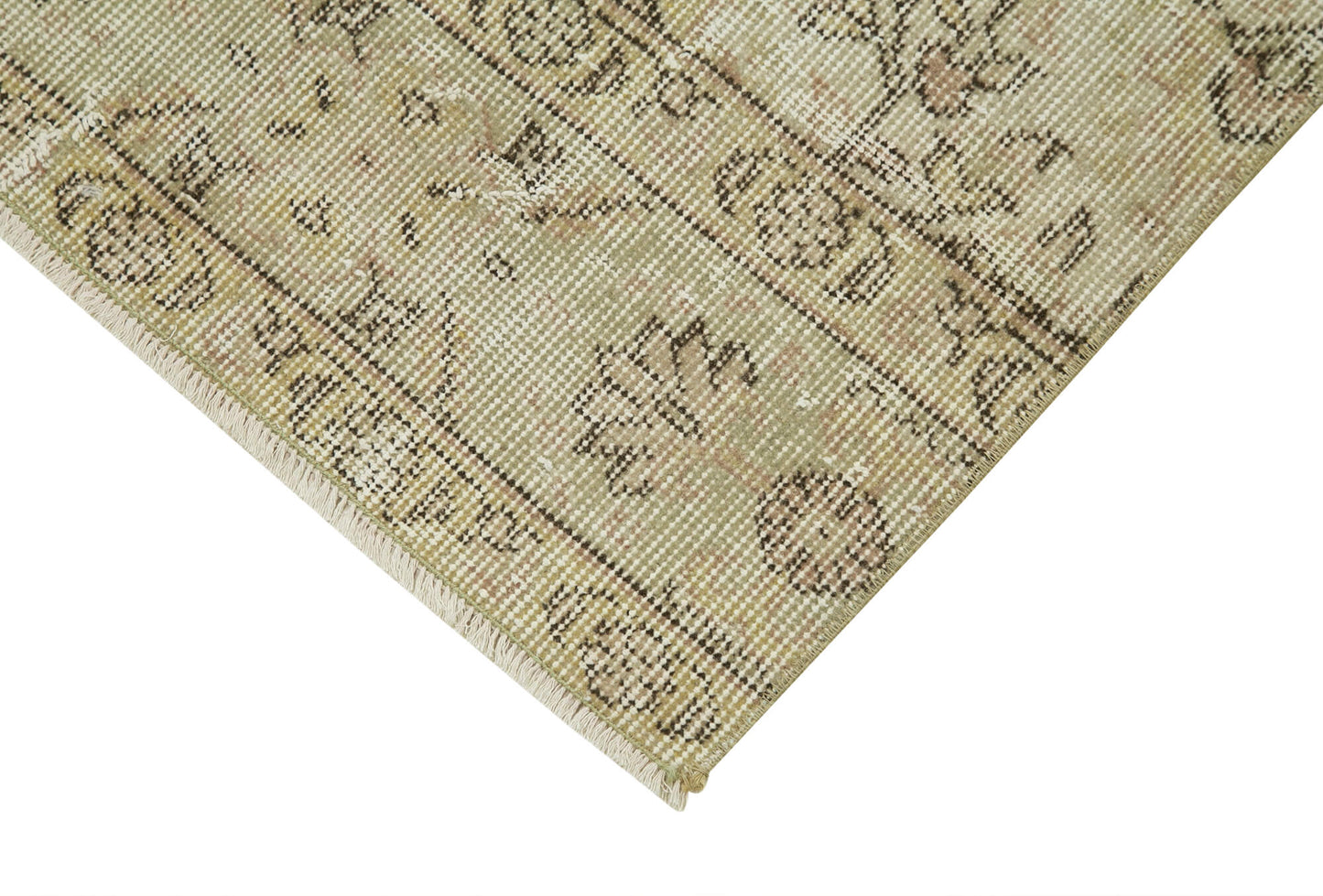 3x11 Beige Overdyed Runner Rug - 38131