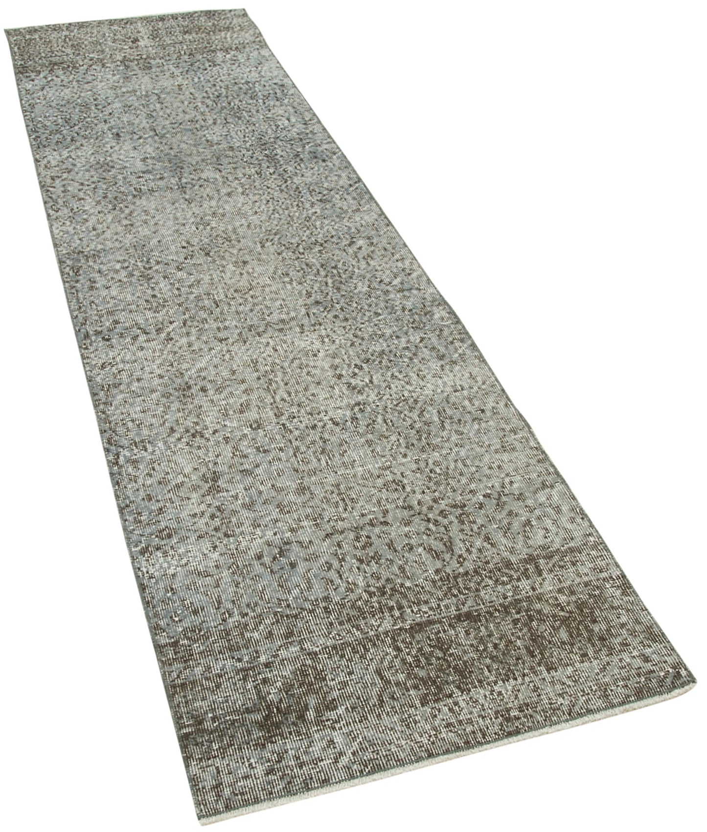 2x10 Blue Overdyed Runner Rug - 38137