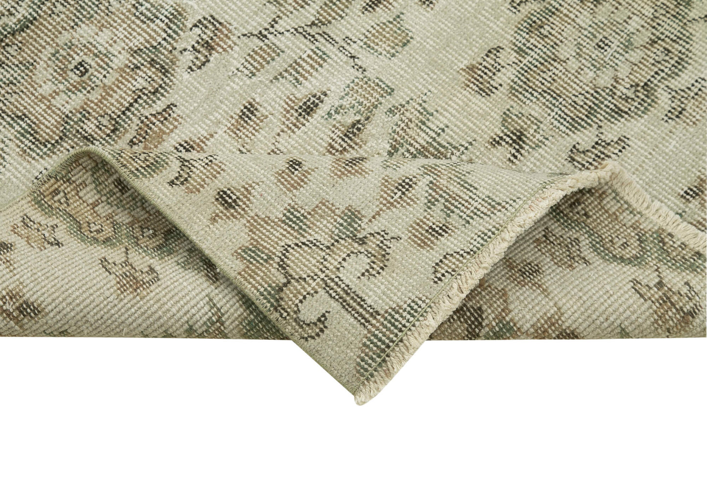 3x9 Beige Overdyed Runner Rug - 38142