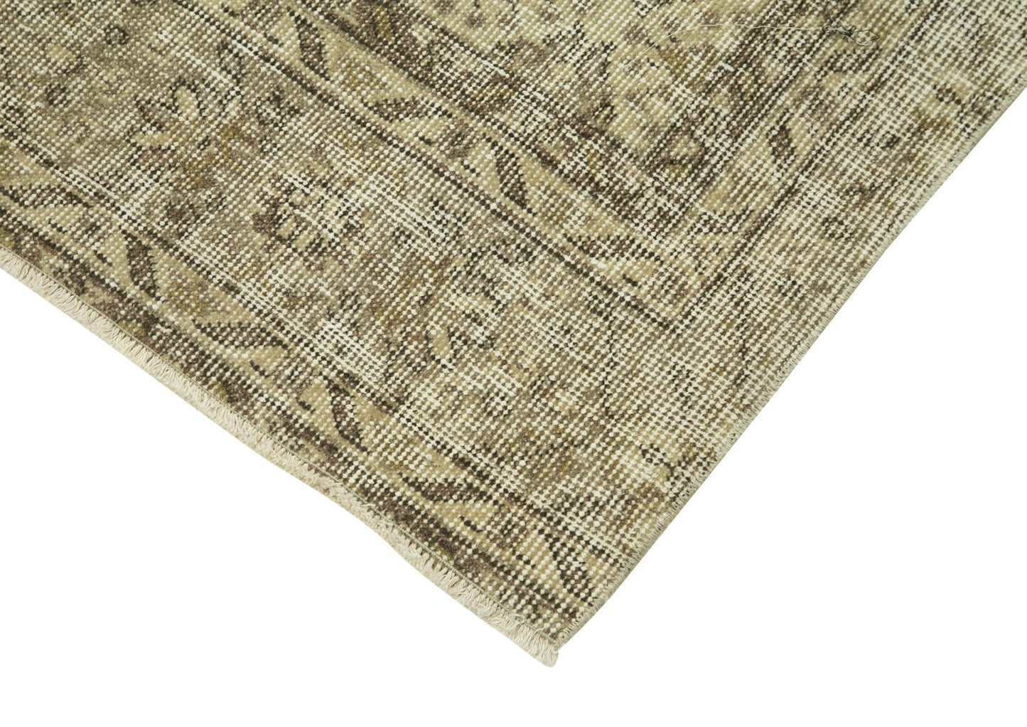 3x10 Beige Overdyed Runner Rug - 38143