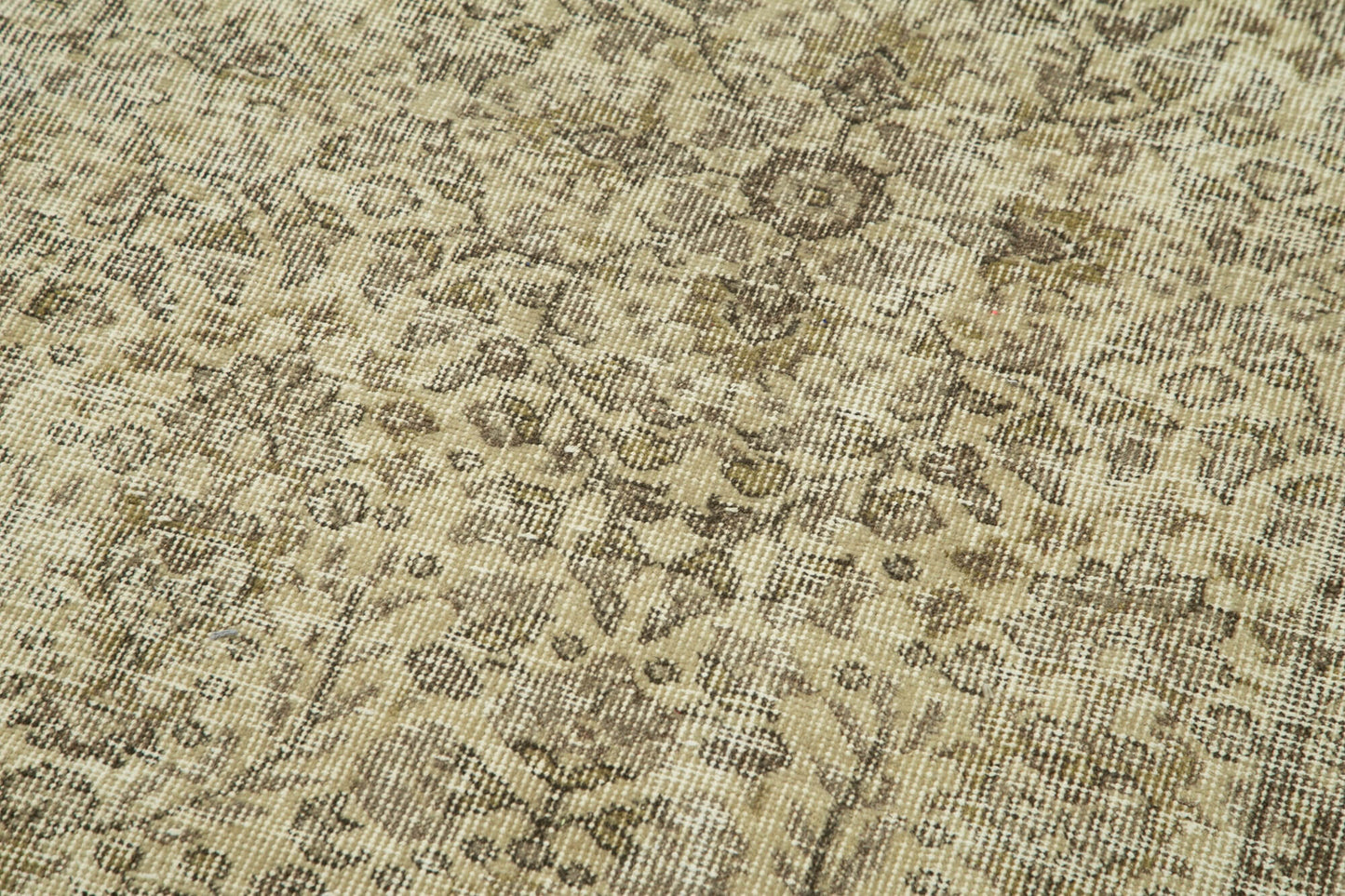 3x10 Beige Overdyed Runner Rug - 38143