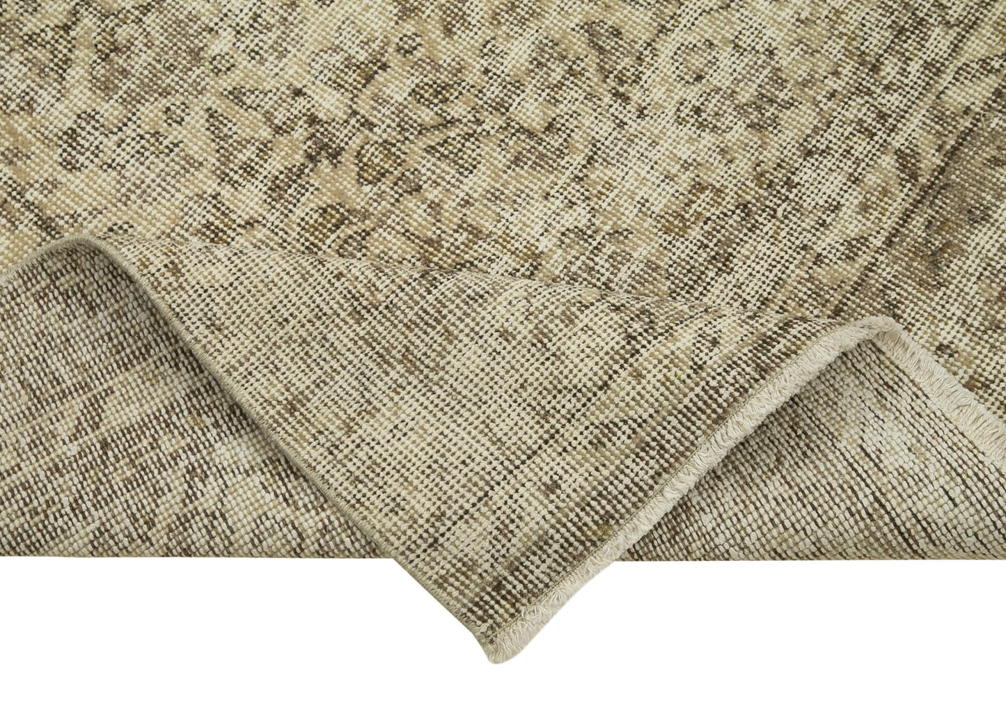 3x10 Beige Overdyed Runner Rug - 38143