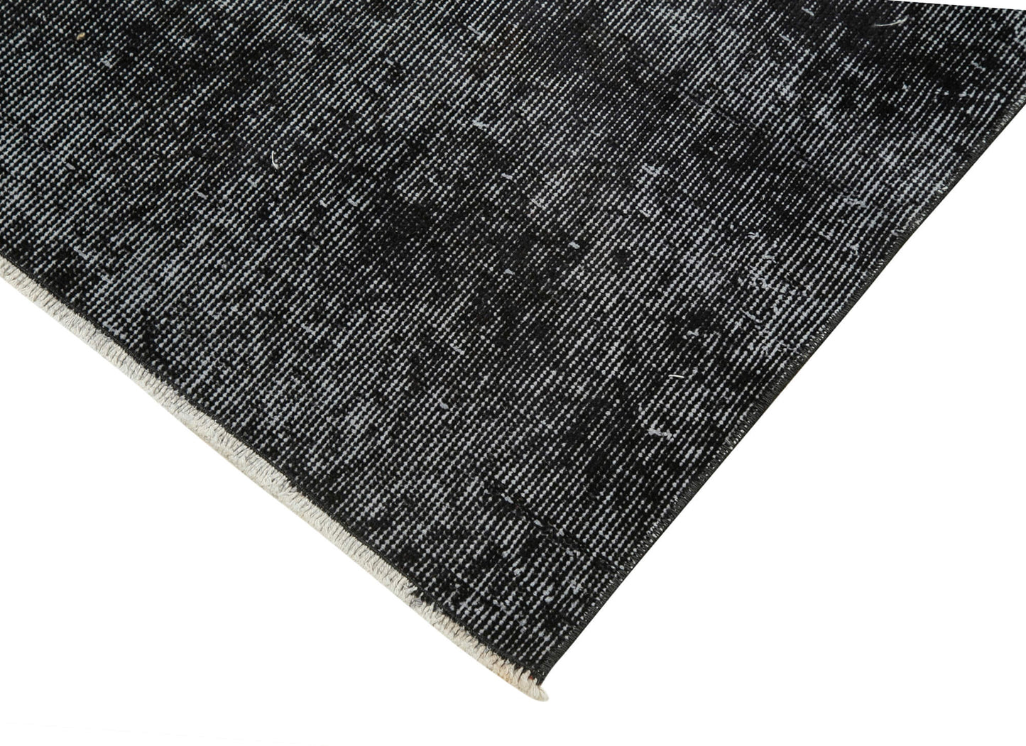 3x9 Black Overdyed Runner Rug - 38147