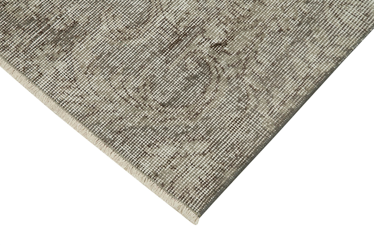 3x10 Grey Overdyed Runner Rug - 38164