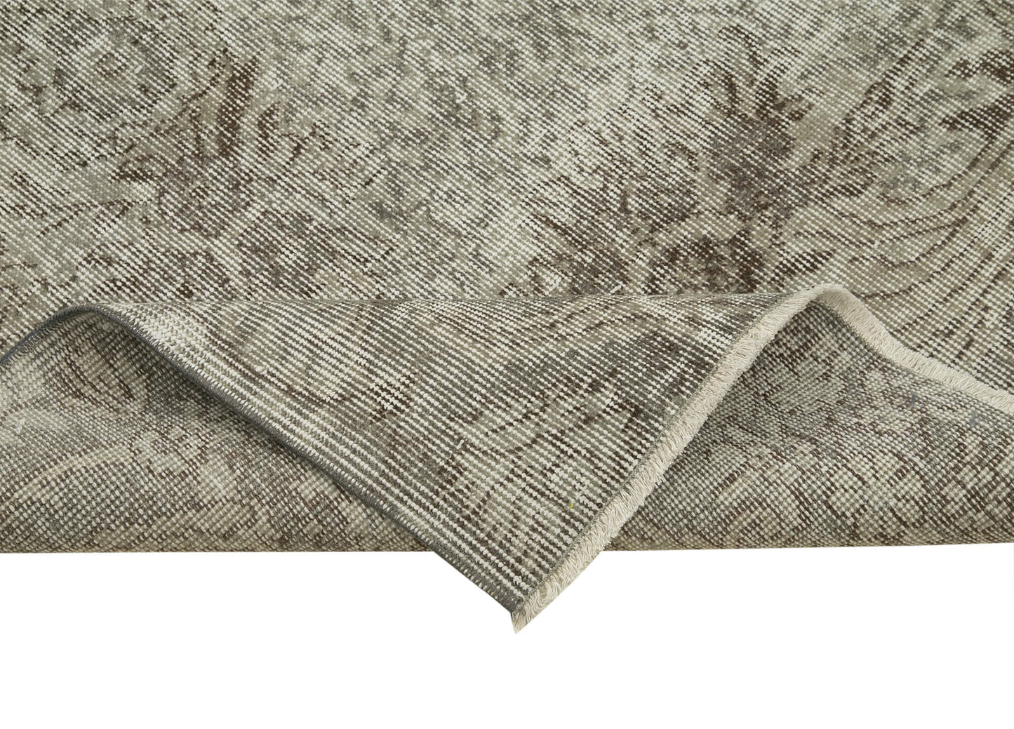 3x10 Grey Overdyed Runner Rug - 38164