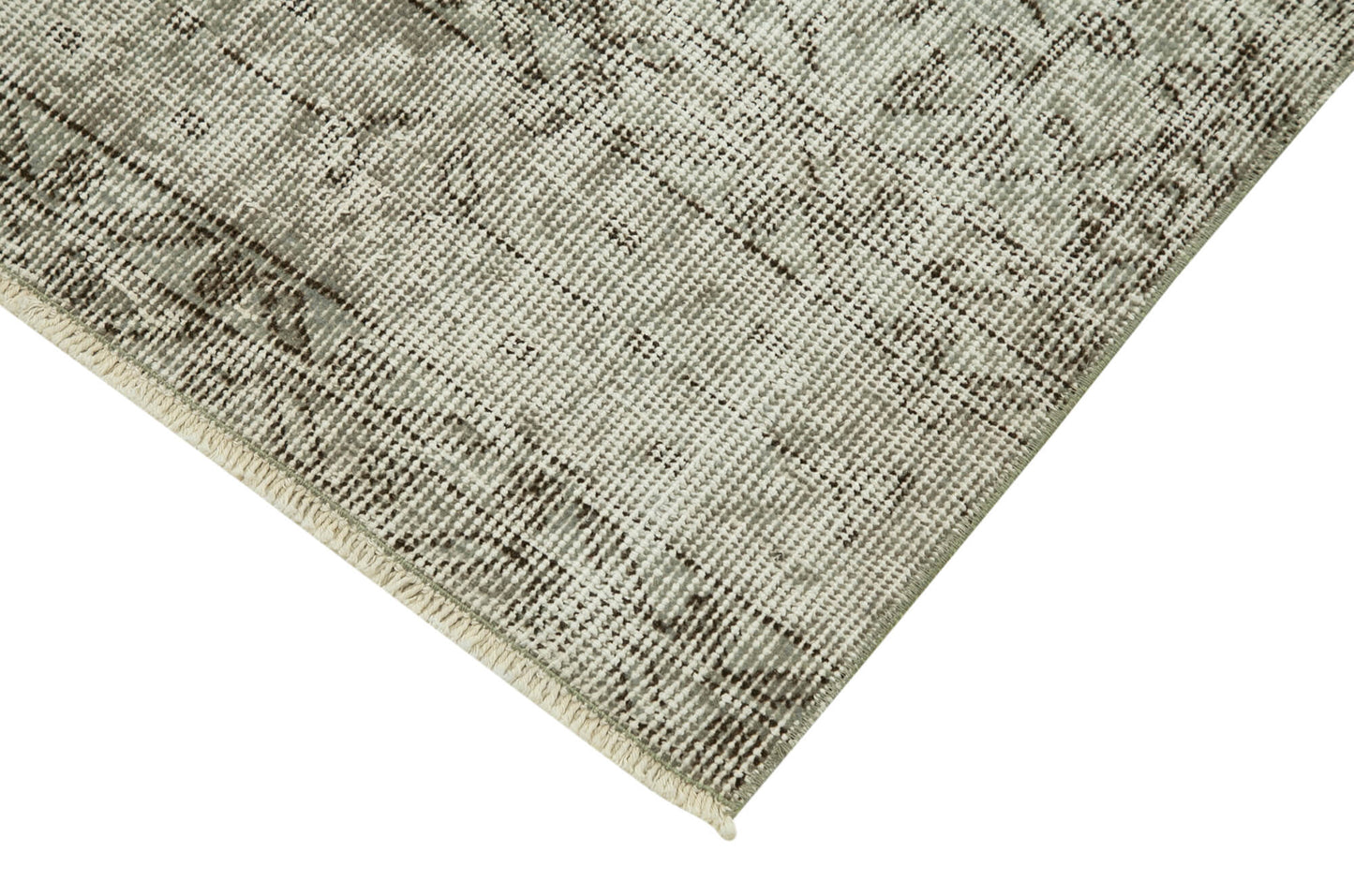 3x10 Grey Overdyed Runner Rug - 38171