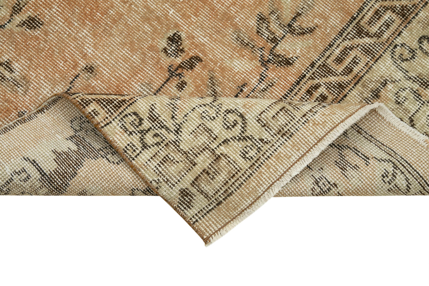 2x11 Beige Overdyed Runner Rug - 38174