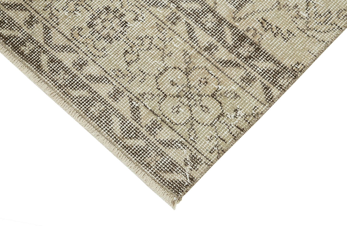 3x10 Beige Overdyed Runner Rug - 38181