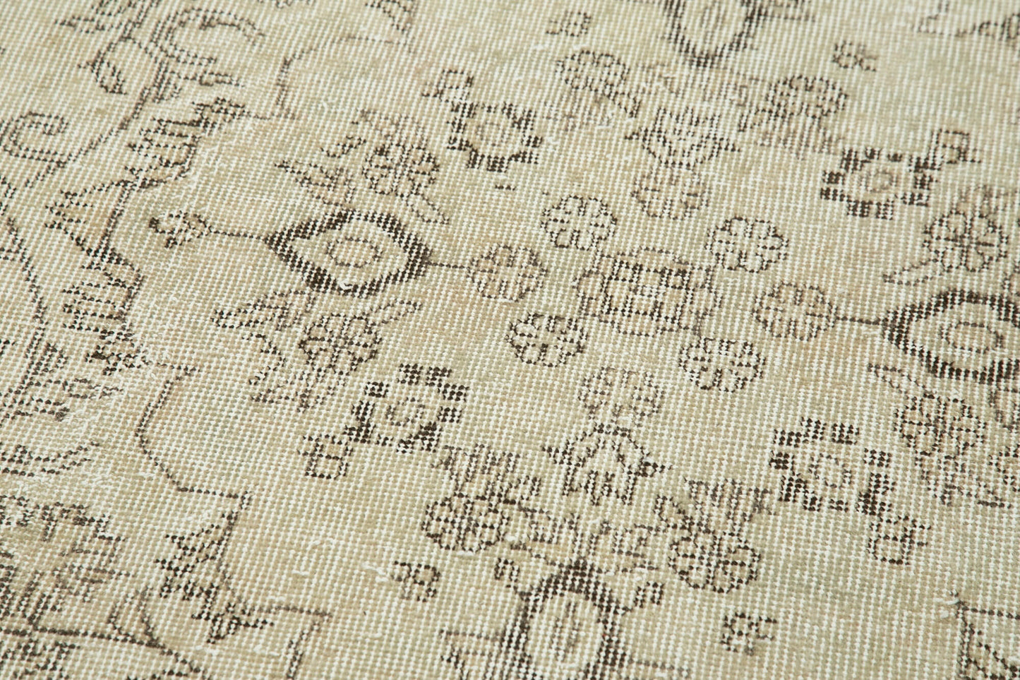 3x10 Beige Overdyed Runner Rug - 38181