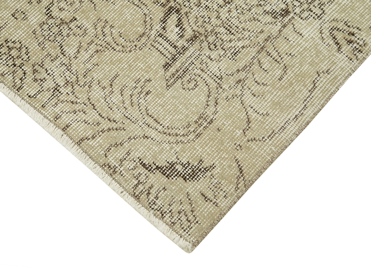 3x10 Beige Overdyed Runner Rug - 38186