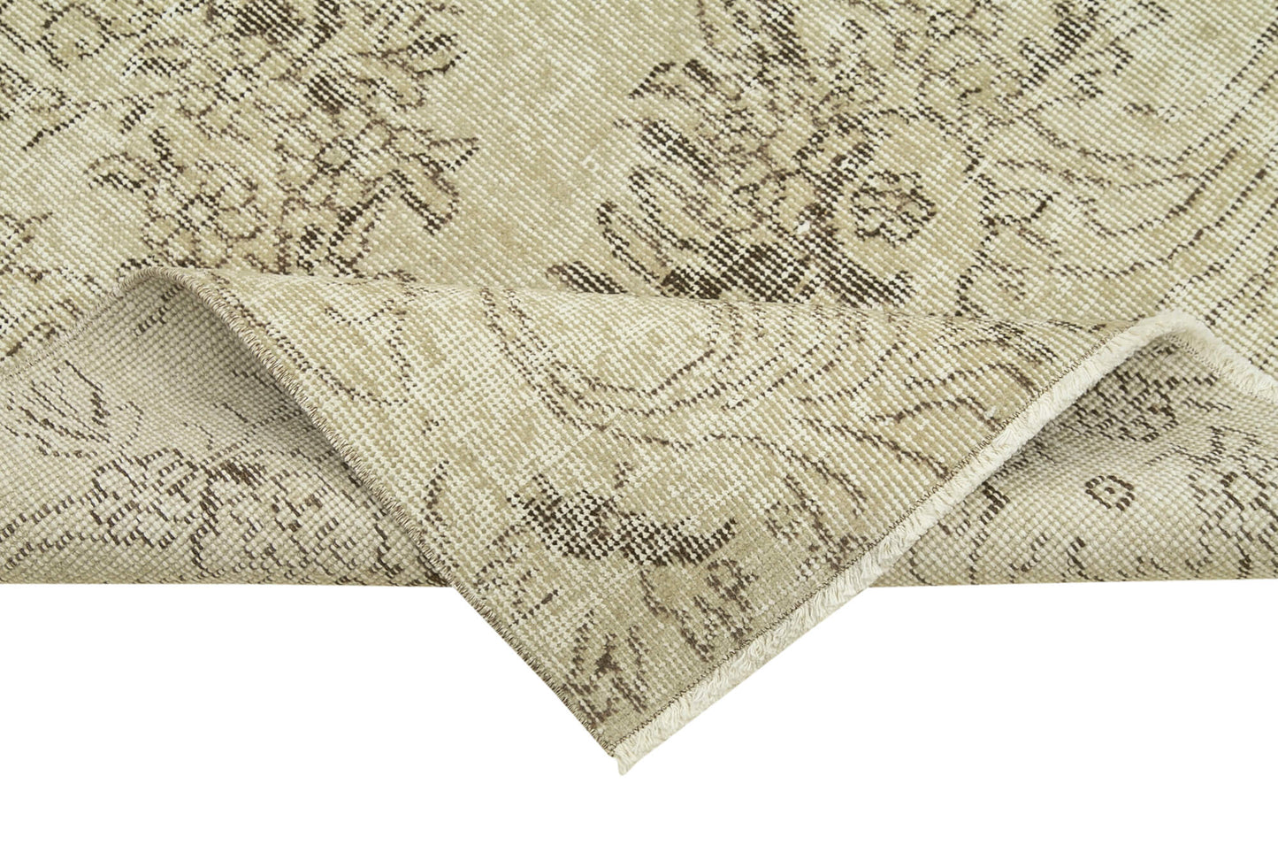 3x10 Beige Overdyed Runner Rug - 38186