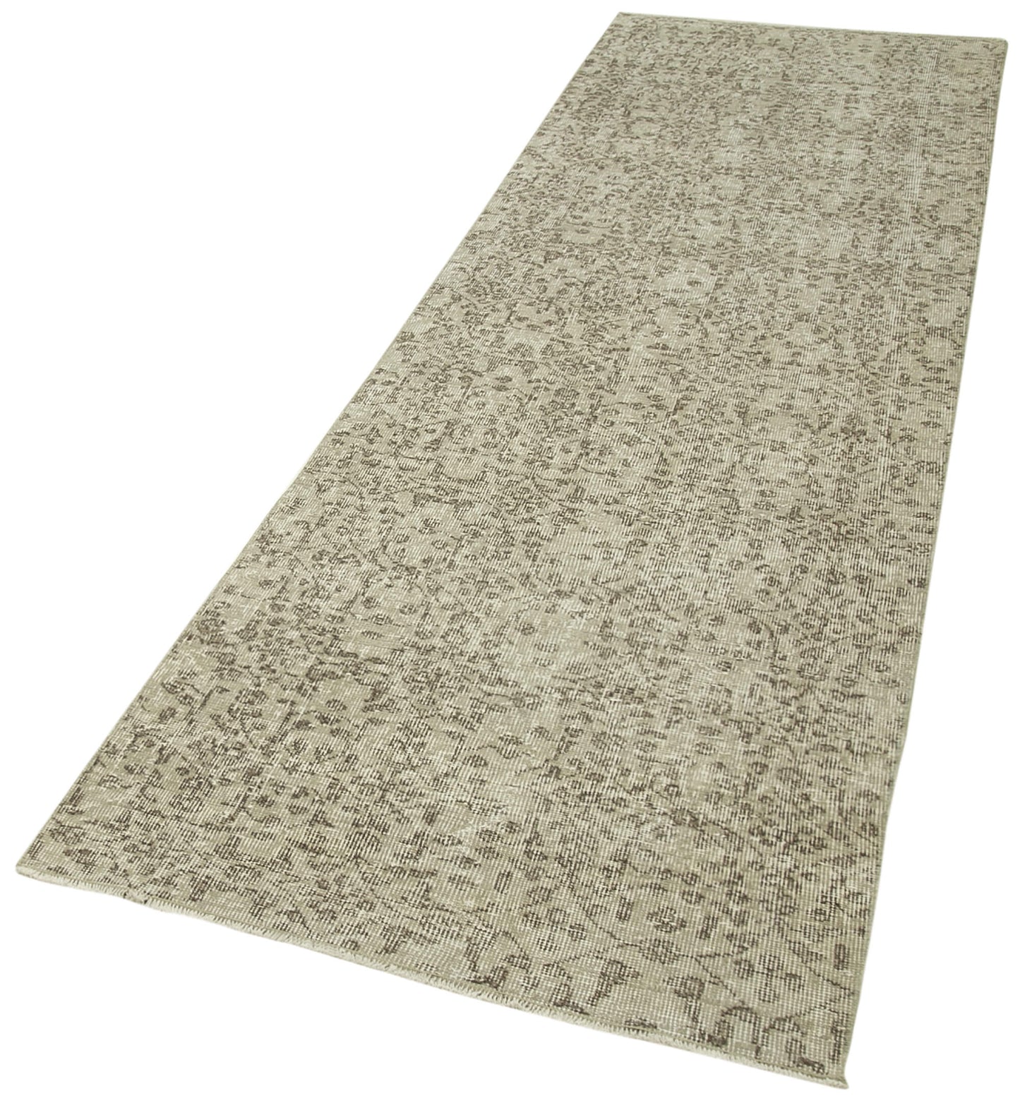 3x10 Beige Overdyed Runner Rug - 38194