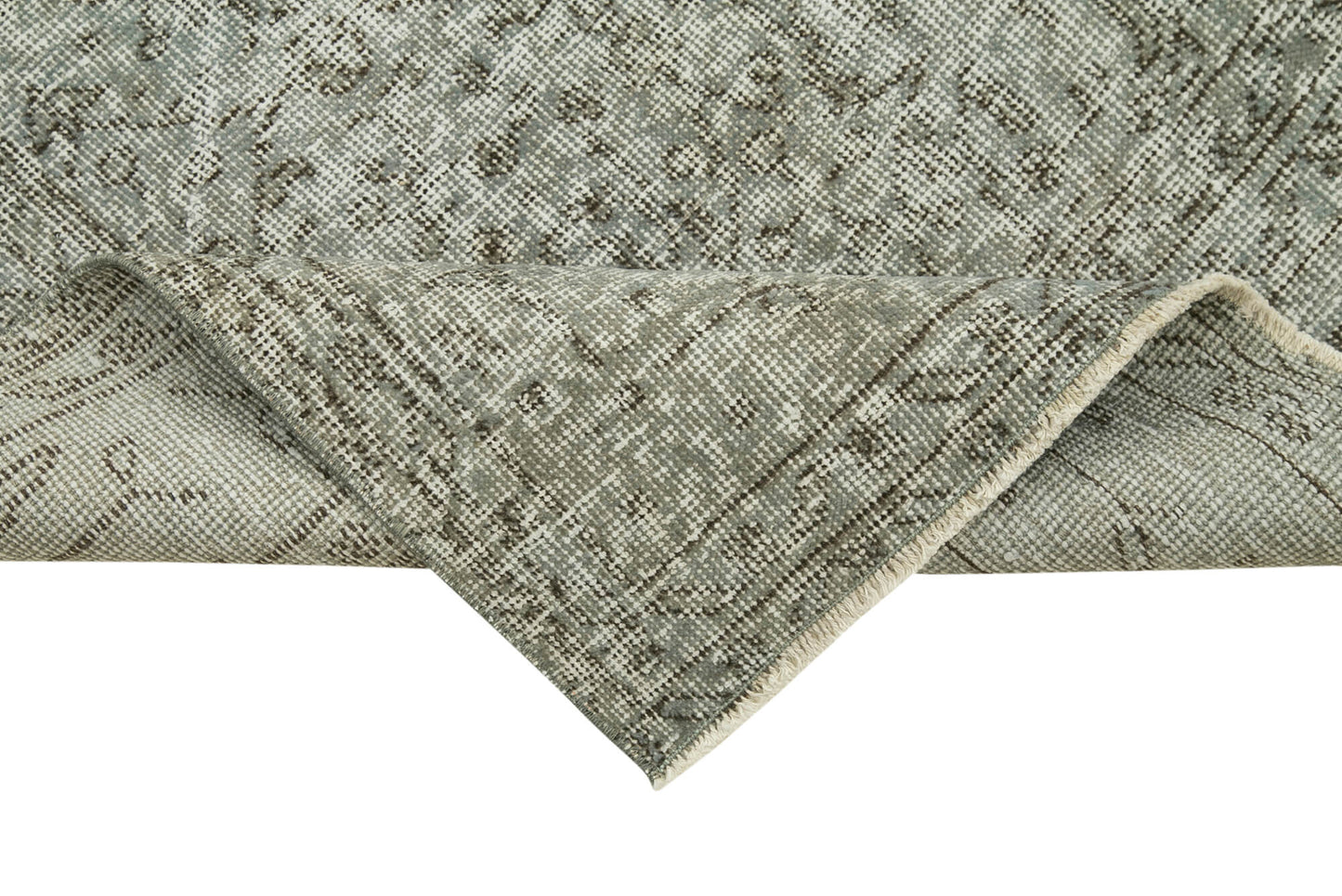 3x10 Grey Overdyed Runner Rug - 38197