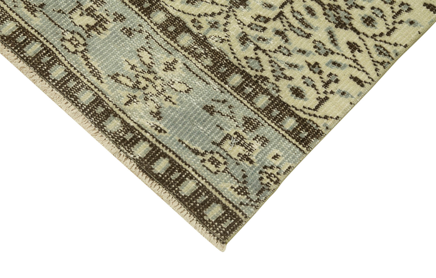 3x11 Beige Overdyed Runner Rug - 38215