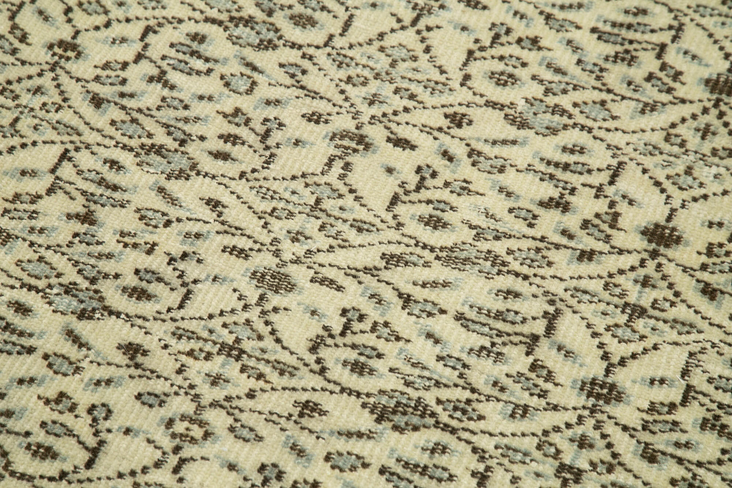 3x11 Beige Overdyed Runner Rug - 38215