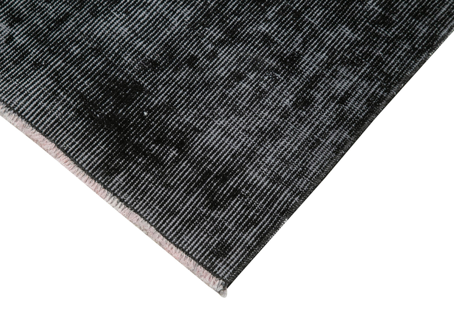 3x10 Black Overdyed Runner Rug - 38218