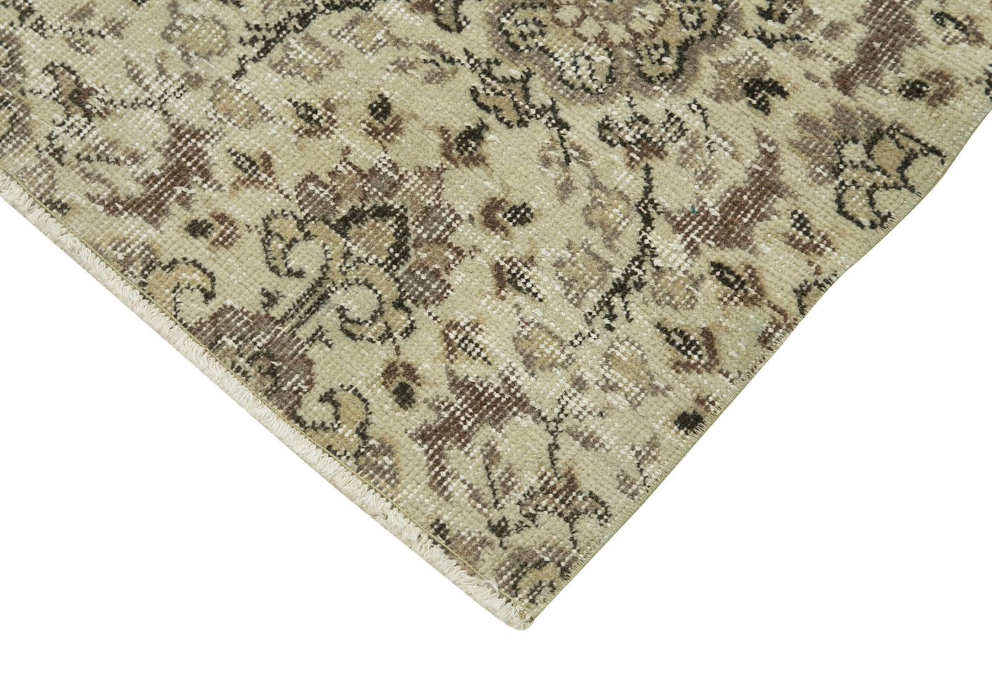 3x10 Beige Overdyed Runner Rug - 38230