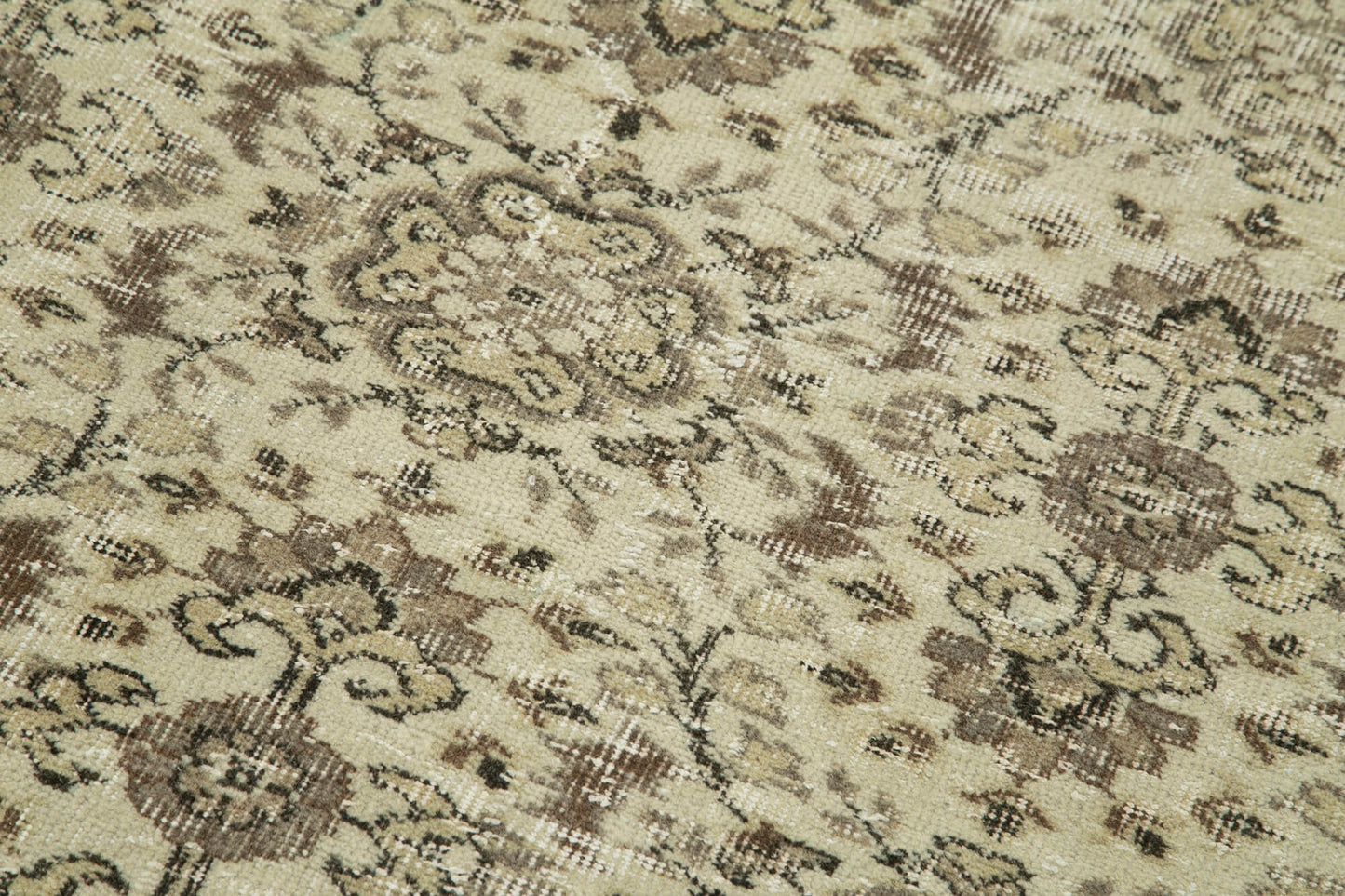 3x10 Beige Overdyed Runner Rug - 38230