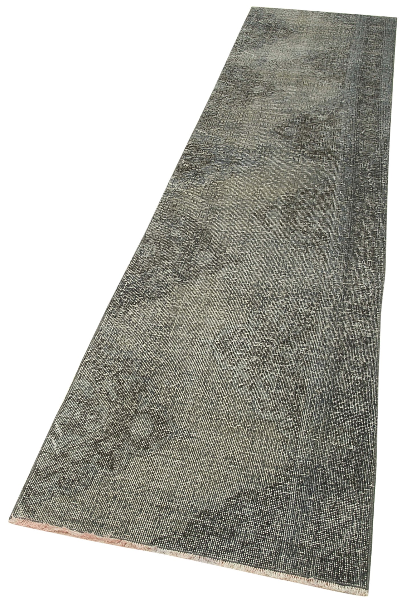 2x11 Grey Overdyed Runner Rug - 38239