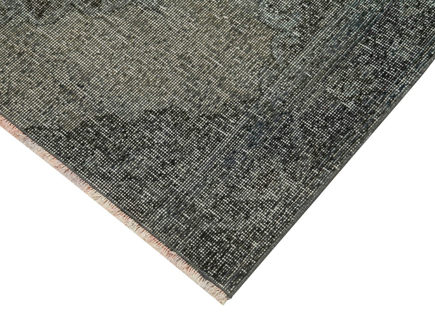 2x11 Grey Overdyed Runner Rug - 38239