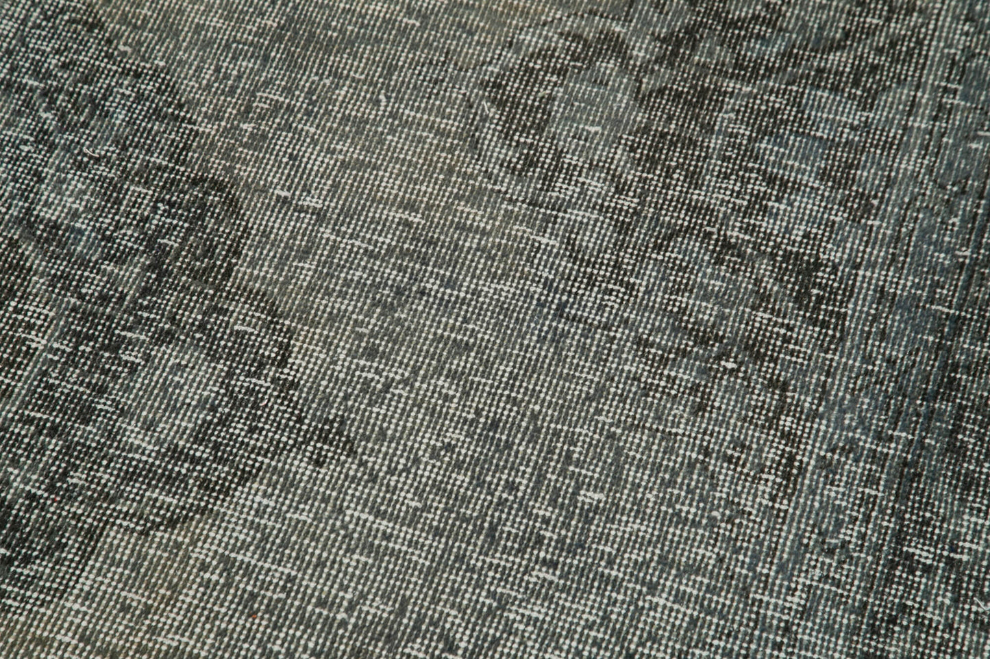 2x11 Grey Overdyed Runner Rug - 38239