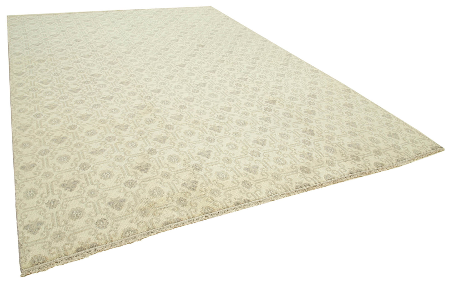 10x14 Beige Oushak Rug - 38333