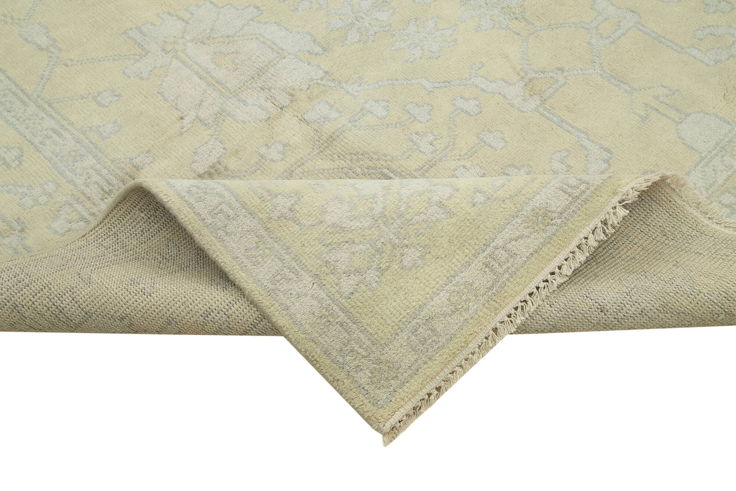 9x12 Beige Oushak Rug - 38338