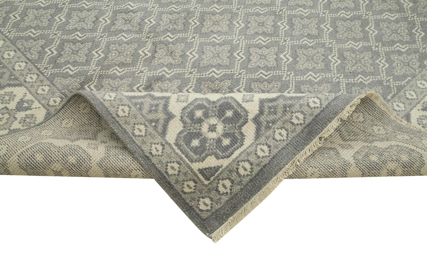 9x12 Grey Oushak Rug - 38344