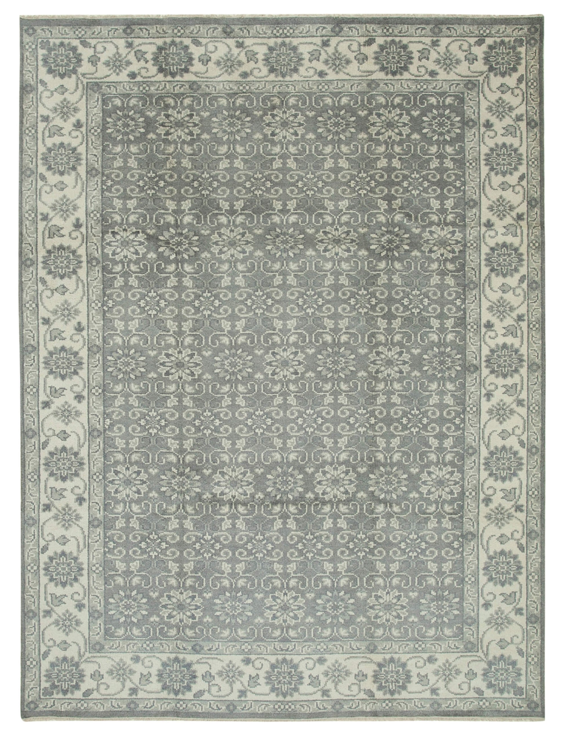 9x12 Grey Oushak Rug - 38359