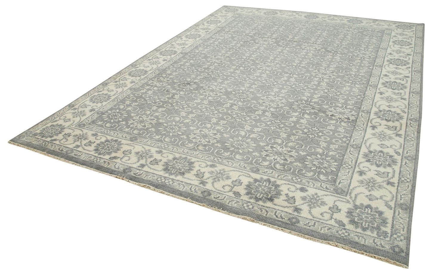 9x12 Grey Oushak Rug - 38359