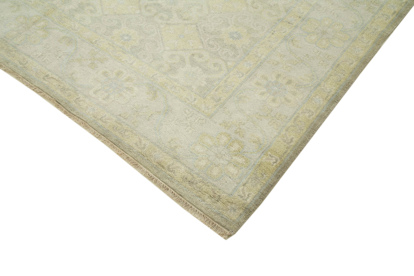 8x10 Beige Oushak Rug - 38414