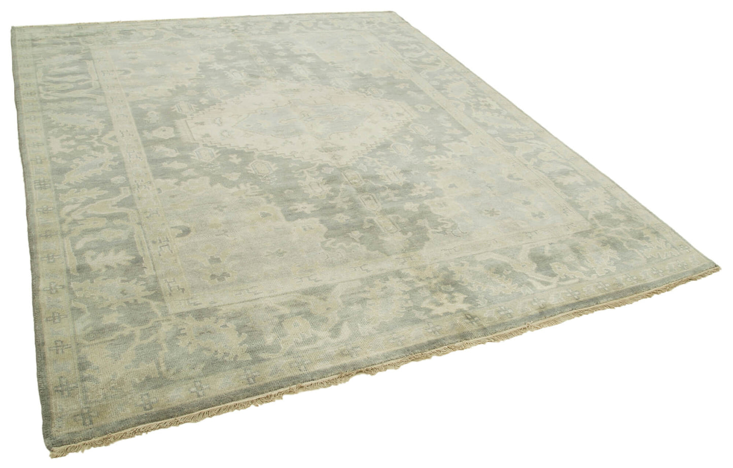 8x10 Grey Oushak Rug - 38421